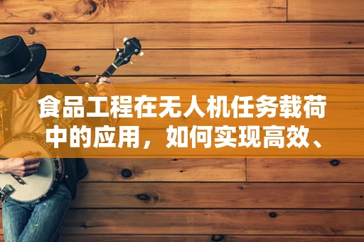 食品工程在无人机任务载荷中的应用，如何实现高效、精准的食品运输与监测？