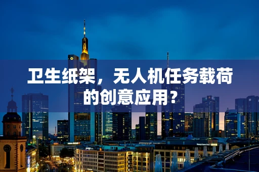 卫生纸架，无人机任务载荷的创意应用？