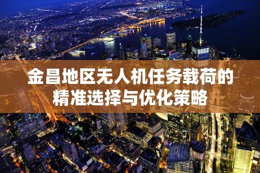 金昌地区无人机任务载荷的精准选择与优化策略