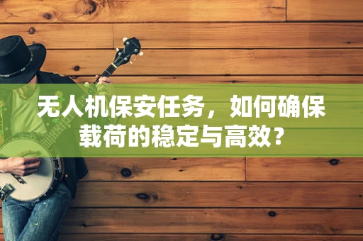 无人机保安任务，如何确保载荷的稳定与高效？