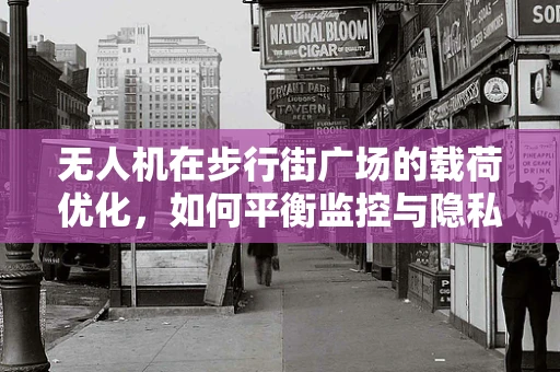 无人机在步行街广场的载荷优化，如何平衡监控与隐私？