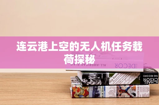 连云港上空的无人机任务载荷探秘