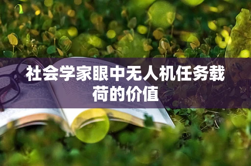 社会学家眼中无人机任务载荷的价值