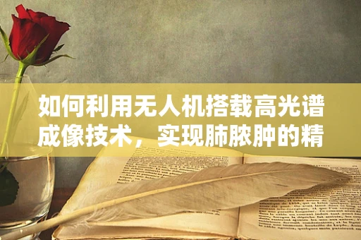 如何利用无人机搭载高光谱成像技术，实现肺脓肿的精准监测与诊断？