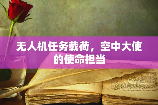 无人机任务载荷，空中大使的使命担当