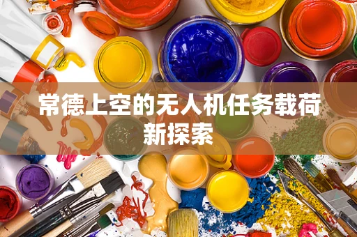 常德上空的无人机任务载荷新探索