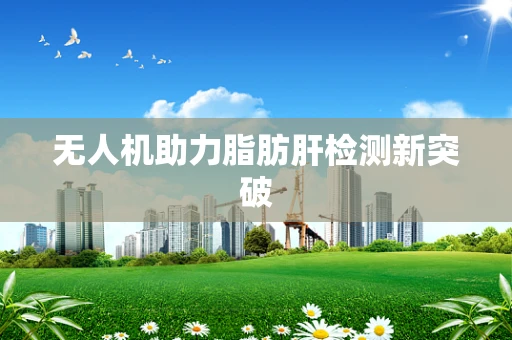 无人机助力脂肪肝检测新突破