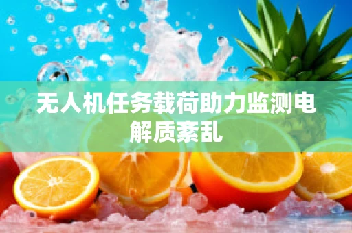 无人机任务载荷助力监测电解质紊乱