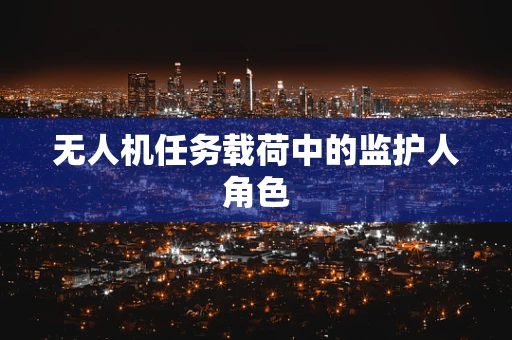 无人机任务载荷中的监护人角色
