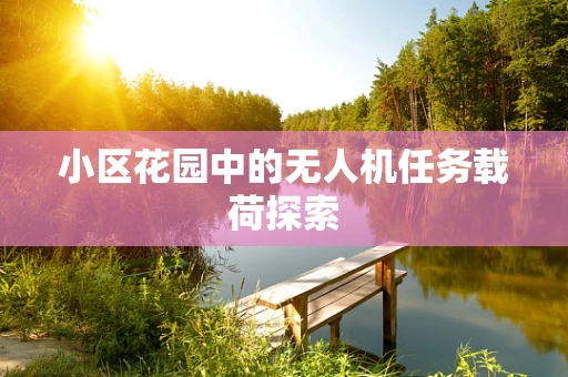 小区花园中的无人机任务载荷探索