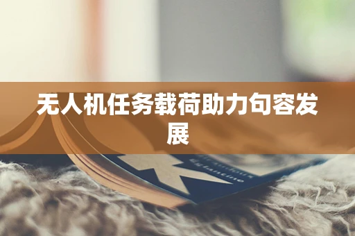 无人机任务载荷助力句容发展