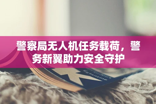 警察局无人机任务载荷，警务新翼助力安全守护