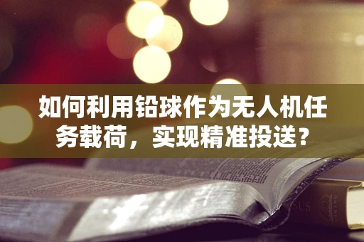 如何利用铅球作为无人机任务载荷，实现精准投送？