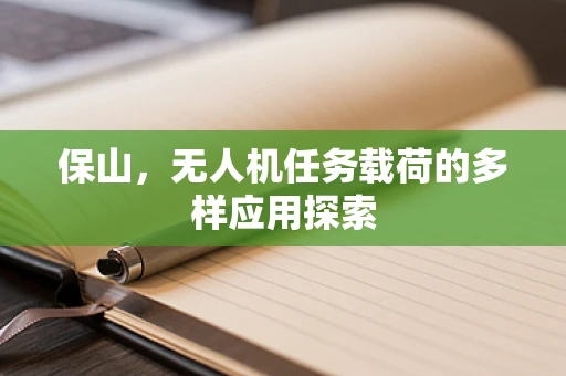 保山，无人机任务载荷的多样应用探索