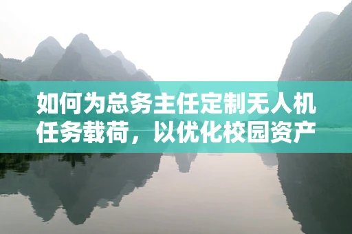 如何为总务主任定制无人机任务载荷，以优化校园资产管理？