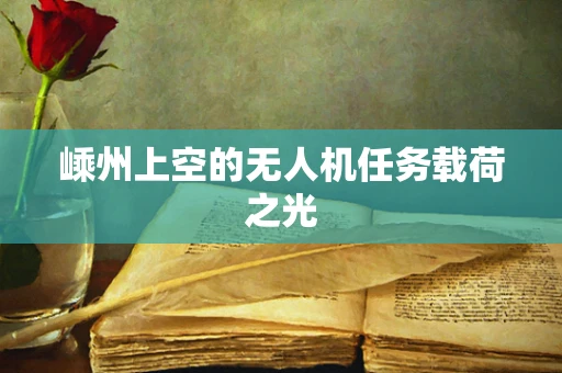 嵊州上空的无人机任务载荷之光