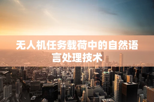 无人机任务载荷中的自然语言处理技术