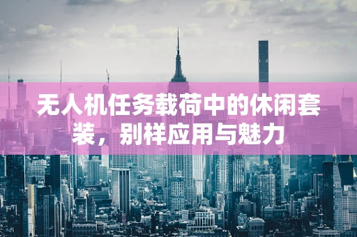 无人机任务载荷中的休闲套装，别样应用与魅力