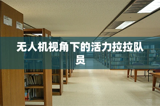 无人机视角下的活力拉拉队员