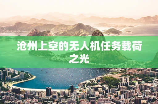 沧州上空的无人机任务载荷之光
