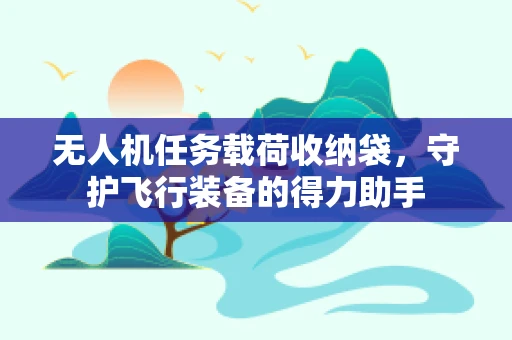 无人机任务载荷收纳袋，守护飞行装备的得力助手