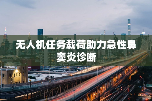 无人机任务载荷助力急性鼻窦炎诊断