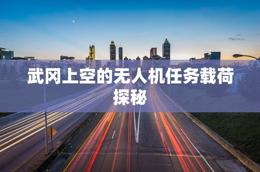 武冈上空的无人机任务载荷探秘