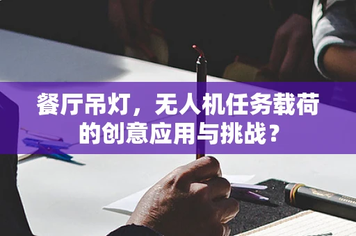 餐厅吊灯，无人机任务载荷的创意应用与挑战？