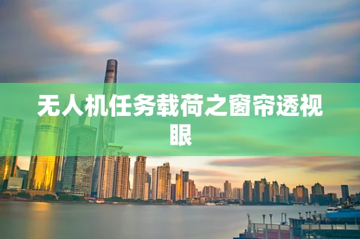 无人机任务载荷之窗帘透视眼