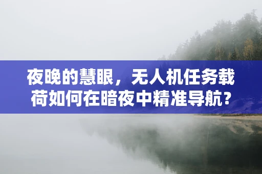 夜晚的慧眼，无人机任务载荷如何在暗夜中精准导航？