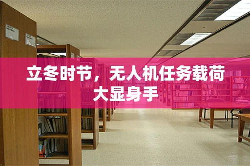 立冬时节，无人机任务载荷大显身手