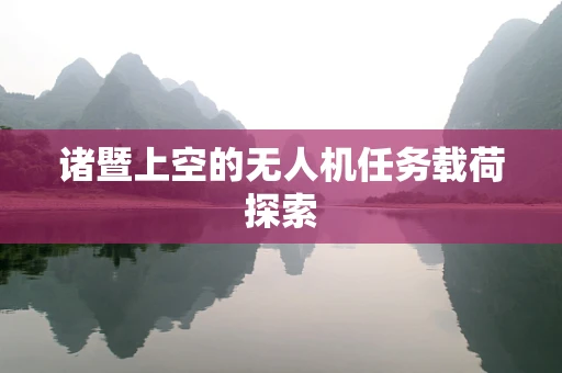 诸暨上空的无人机任务载荷探索