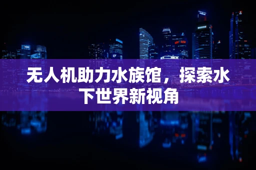 无人机助力水族馆，探索水下世界新视角