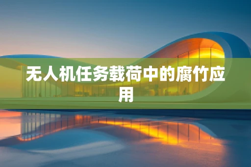 无人机任务载荷中的腐竹应用