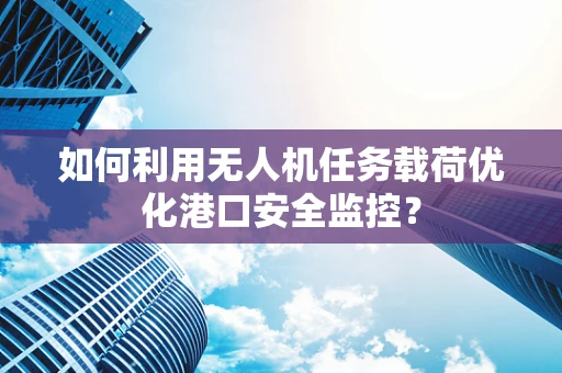 如何利用无人机任务载荷优化港口安全监控？