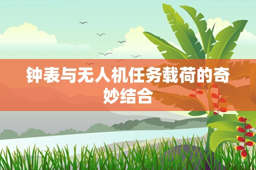 钟表与无人机任务载荷的奇妙结合