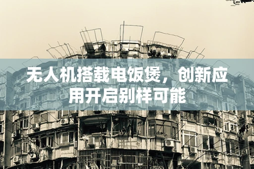 无人机搭载电饭煲，创新应用开启别样可能