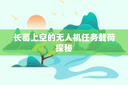 长葛上空的无人机任务载荷探秘