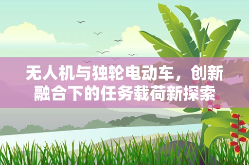 无人机与独轮电动车，创新融合下的任务载荷新探索