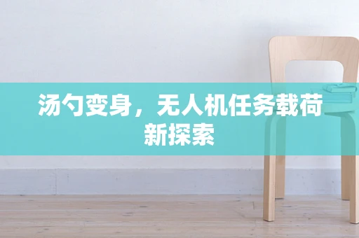汤勺变身，无人机任务载荷新探索