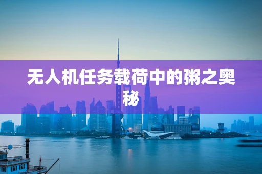 无人机任务载荷中的粥之奥秘