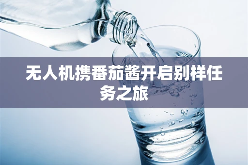 无人机携番茄酱开启别样任务之旅