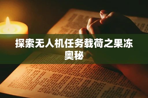 探索无人机任务载荷之果冻奥秘