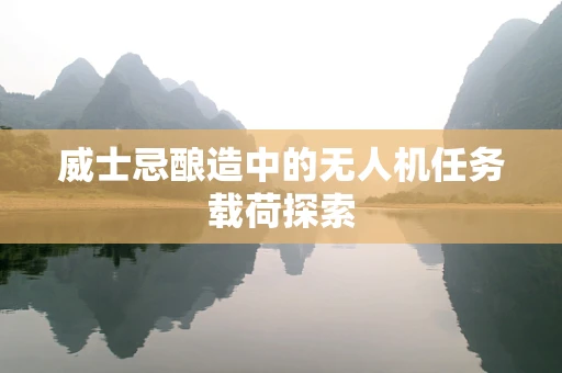 威士忌酿造中的无人机任务载荷探索