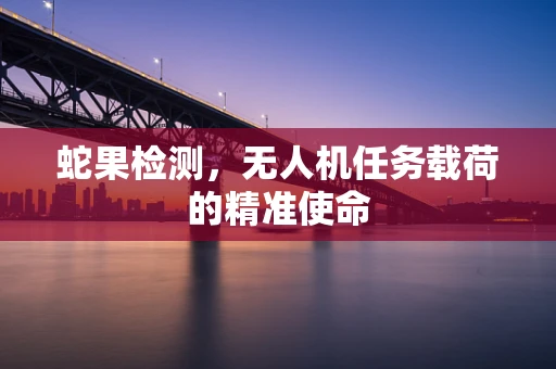 蛇果检测，无人机任务载荷的精准使命