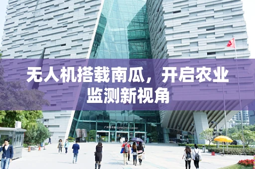 无人机搭载南瓜，开启农业监测新视角