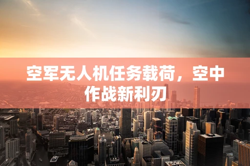 空军无人机任务载荷，空中作战新利刃