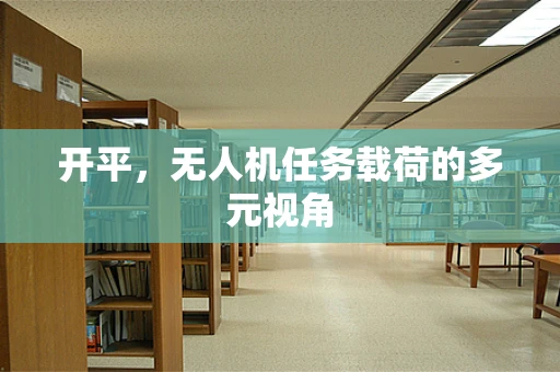 开平，无人机任务载荷的多元视角