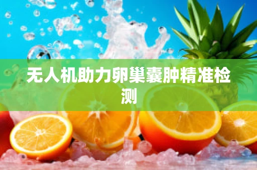 无人机助力卵巢囊肿精准检测