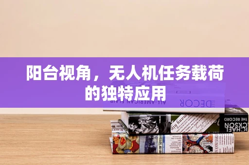 阳台视角，无人机任务载荷的独特应用